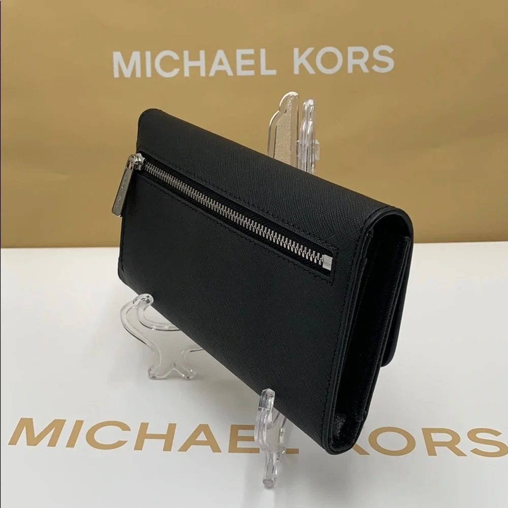 Michael Kors Jet Set Travel Lg Trifold Wallet - Picture 16 of 16